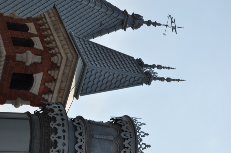 Реставрация особняка (русский модерн) — Кровля·натуральная черепица