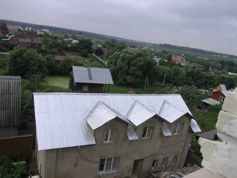 Храм Святителя Николая, Кувекино — Кровля·фальц/металл