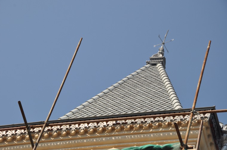 Реставрация особняка (русский модерн) — Кровля·натуральная черепица