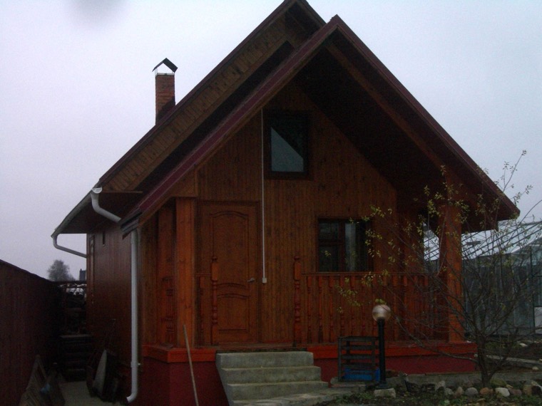 Загородный дом под ключ — Сруб/брус
