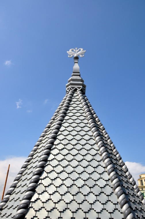 Реставрация особняка (русский модерн) — Кровля·фальц/металл